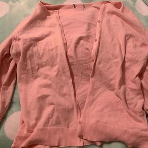 Blush pink cardigan